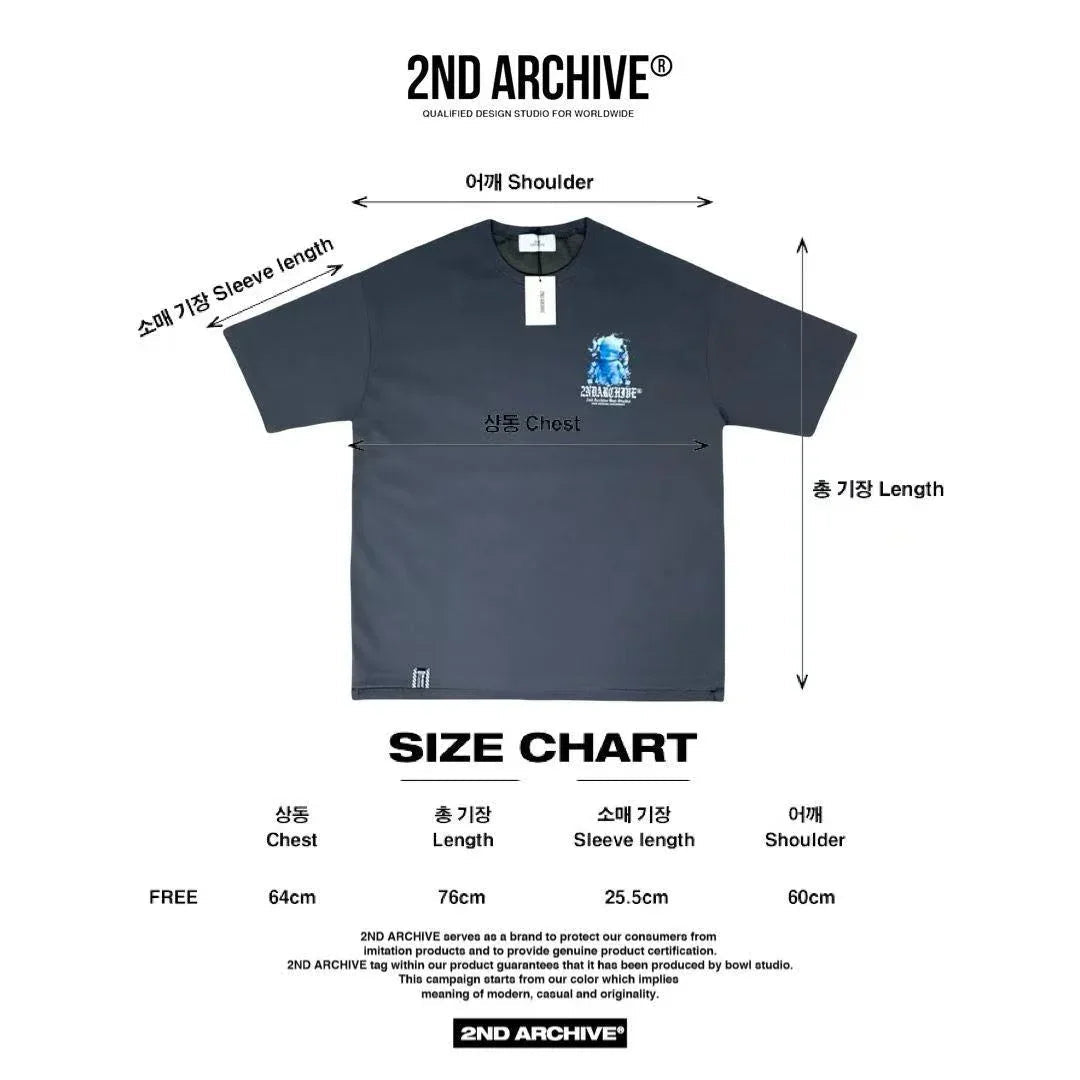 🇰🇷韓國直送🇰🇷 2ND ARCHIVE Ice - Bean Bear Tee - HLY &amp; CHOCCICO