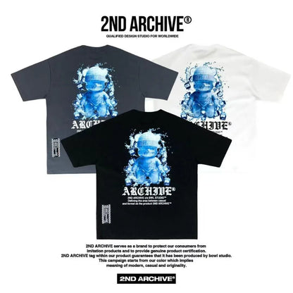 🇰🇷韓國直送🇰🇷 2ND ARCHIVE Ice - Bean Bear Tee - HLY &amp; CHOCCICO