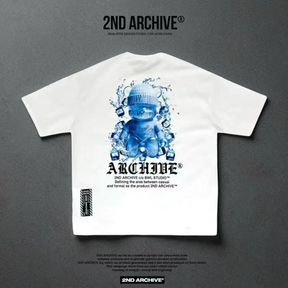🇰🇷韓國直送🇰🇷 2ND ARCHIVE Ice - Bean Bear Tee - HLY &amp; CHOCCICO