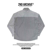 韓國直送 2ND ARCHIVE Label Patch Print Shirt - HLY & CHOCCICO