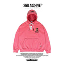 韓國直送2nd ARCHIVE Leopard Scotch Bear Hoodie - HLY & CHOCCICO