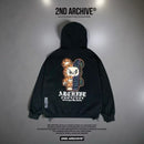 韓國直送2nd ARCHIVE Leopard Scotch Bear Hoodie - HLY & CHOCCICO