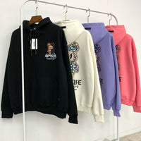 韓國直送2nd ARCHIVE Leopard Scotch Bear Hoodie - HLY & CHOCCICO