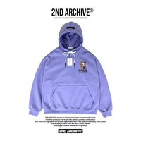 韓國直送2nd ARCHIVE Leopard Scotch Bear Hoodie - HLY & CHOCCICO