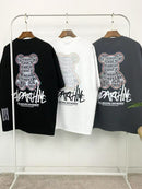 韓國直送🇰🇷 2ND ARCHIVE Lettering 3M Bear T-shirt - 3 Color - HLY & CHOCCICO