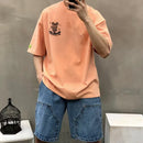 韓國直送 2ND ARCHIVE Lettering Cat Tee - HLY & CHOCCICO