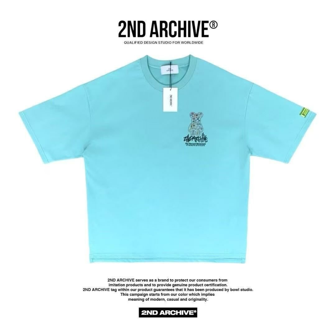 韓國直送 2ND ARCHIVE Life Bear T-shirt - 4 Color - HLY & CHOCCICO