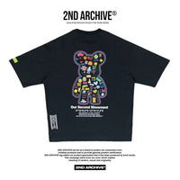 韓國直送 2ND ARCHIVE Life Bear T-shirt - 4 Color - HLY & CHOCCICO