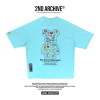 韓國直送 2ND ARCHIVE Life Bear T-shirt - 4 Color - HLY & CHOCCICO