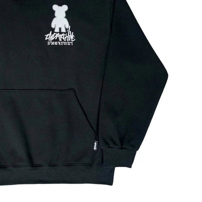 韓國直送🇰🇷 2ND ARCHIVE Lightning Checkered Bear Hoodies - HLY &amp; CHOCCICO