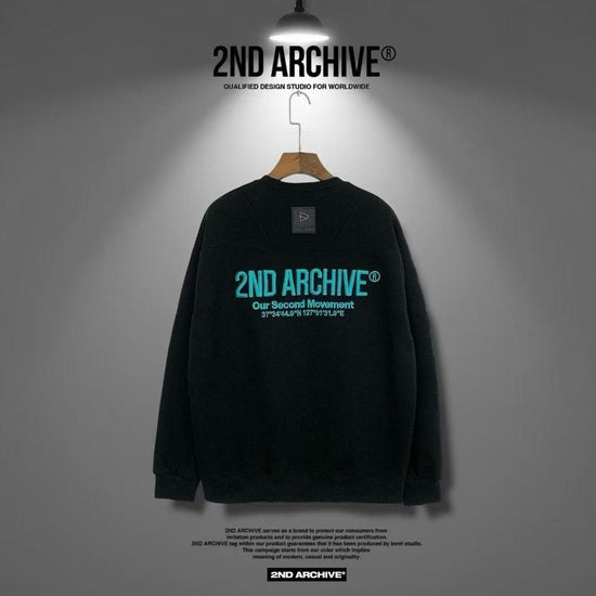 2ND ARCHIVE Logo Embroidered SweatshirtDirect delivery from Korea🇰🇷