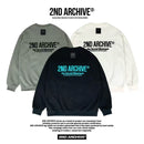 韓國直送🇰🇷 2ND ARCHIVE Logo Embroidered Sweatshirt HLY & CHOCCICO