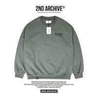 韓國直送🇰🇷 2ND ARCHIVE Logo Embroidered Sweatshirt HLY & CHOCCICO