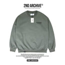 韓國直送🇰🇷 2ND ARCHIVE Logo Embroidered Sweatshirt HLY & CHOCCICO