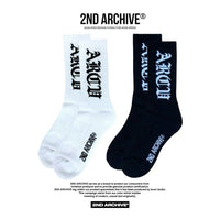 韓國直送🇰🇷 2ND ARCHIVE Logo Socks （一套2款） HLY & CHOCCICO