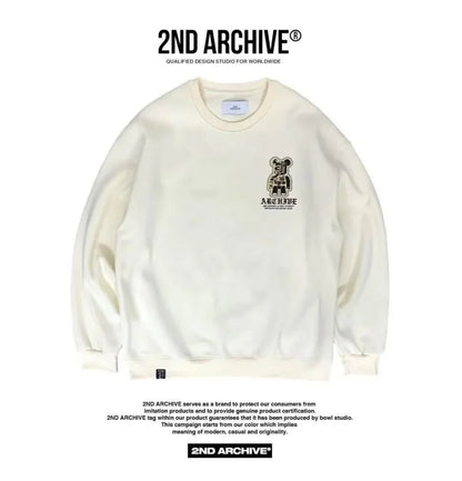 韓國直送🇰🇷 2ND ARCHIVE Military Scotch Bear Sweatshirt - HLY &amp; CHOCCICO