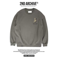 韓國直送🇰🇷 2ND ARCHIVE Military Scotch Bear  Sweatshirt - HLY & CHOCCICO