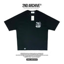 韓國直送 2ND ARCHIVE Monthly Cat Crayon Tee - HLY & CHOCCICO