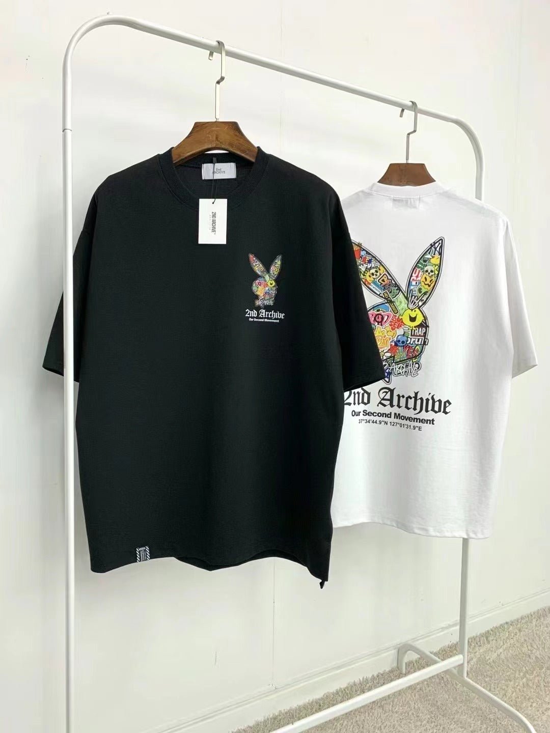 韓國直送🇰🇷 2ND ARCHIVE Mr. Rabbit T-shirt -3 Color - HLY & CHOCCICO