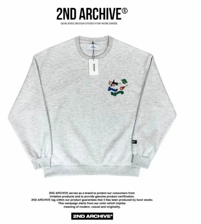 韓國直送🇰🇷 2ND ARCHIVE Odyssey Space Penjuin Sweatshirt - 4 Color - HLY &amp; CHOCCICO