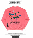 韓國直送🇰🇷 2ND ARCHIVE Odyssey Space Penjuin Sweatshirt  - 4 Color - HLY & CHOCCICO