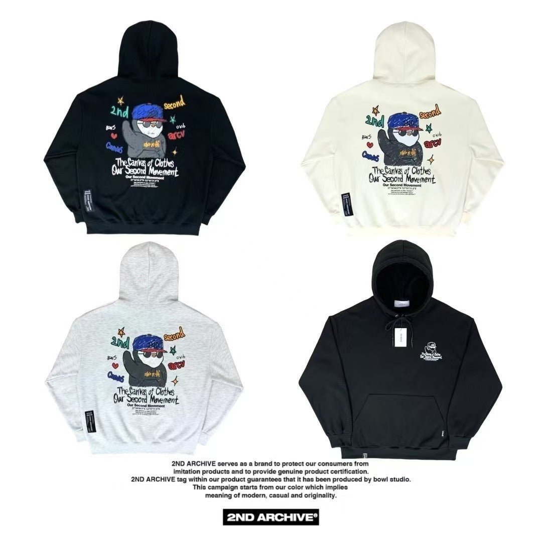 韓國直送🇰🇷 2ND ARCHIVE Penguin Hoodie