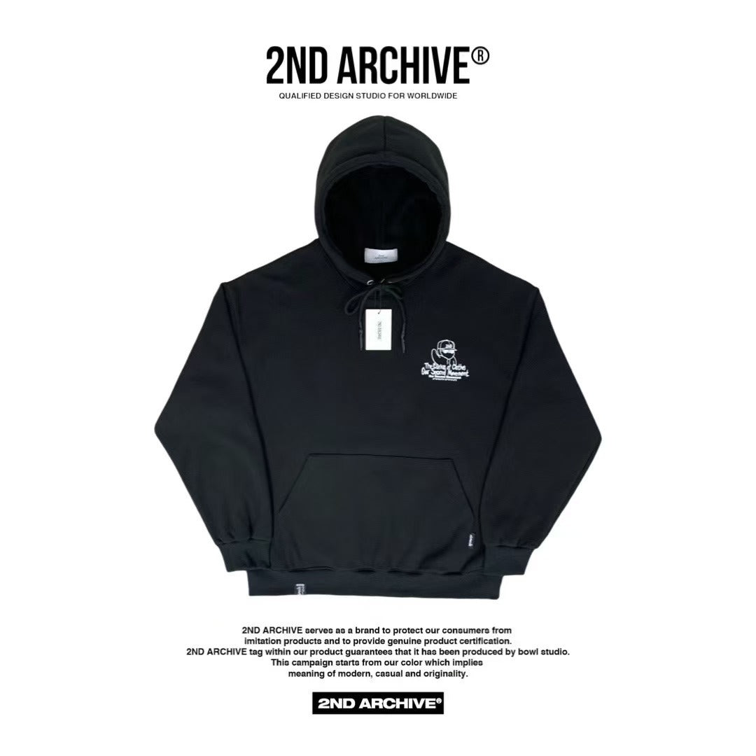 韓國直送🇰🇷 2ND ARCHIVE Penguin Hoodie HLY & CHOCCICO