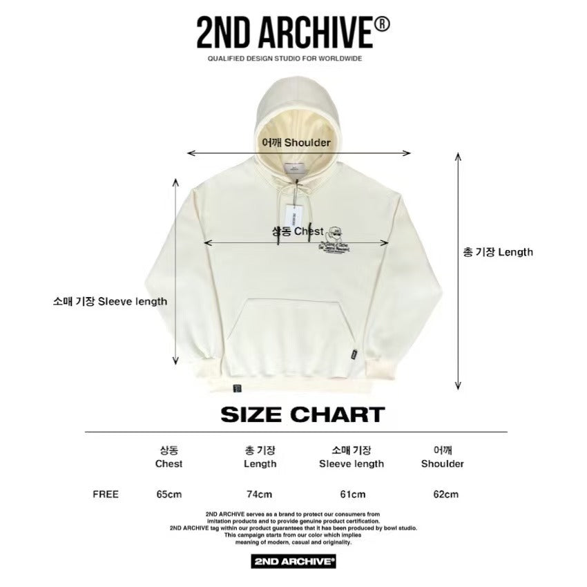 韓國直送🇰🇷 2ND ARCHIVE Penguin Hoodie HLY & CHOCCICO