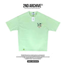 韓國直送🇰🇷 2ND ARCHIVE Pink Flower Cat T-shirt - 4 Color HLY & CHOCCICO