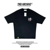 韓國直送🇰🇷 2ND ARCHIVE Pink Flower Cat T-shirt - 4 Color HLY & CHOCCICO