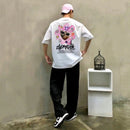 韓國直送🇰🇷 2ND ARCHIVE Pink Flower cat Tee - 4 Color HLY & CHOCCICO