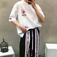 韓國直送🇰🇷 2ND ARCHIVE Pink Flower cat Tee - 4 Color HLY & CHOCCICO