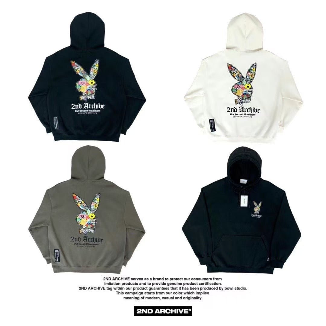 韓國直送🇰🇷 2ND ARCHIVE Play Rabbit Hoodie