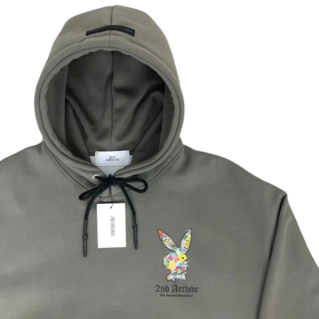 韓國直送🇰🇷 2ND ARCHIVE Play Rabbit Hoodie - HLY & CHOCCICO