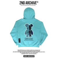 韓國直送 2ND ARCHIVE Scotch Half Bear Hoodie - HLY & CHOCCICO