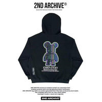韓國直送 2ND ARCHIVE Scotch Half Bear Hoodie - HLY & CHOCCICO