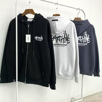 韓國直送🇰🇷 2ND ARCHIVE SG Logo Two Way Hood Zip-up - HLY & CHOCCICO