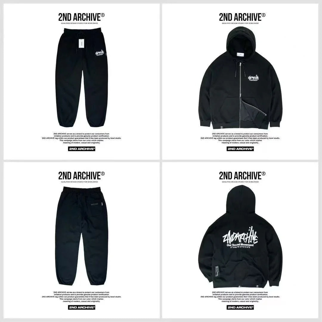 韓國直送🇰🇷 2ND ARCHIVE Signature Basic Jogger Pants - HLY &amp; CHOCCICO