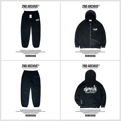 韓國直送🇰🇷 2ND ARCHIVE Signature Basic Jogger Pants - HLY &amp; CHOCCICO