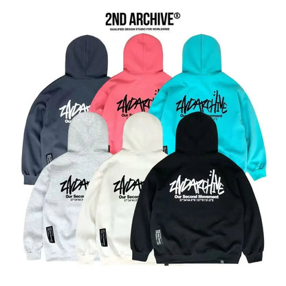 韓國直送🇰🇷 2ND ARCHIVE Signature Logo Hoodie - HLY &amp; CHOCCICO