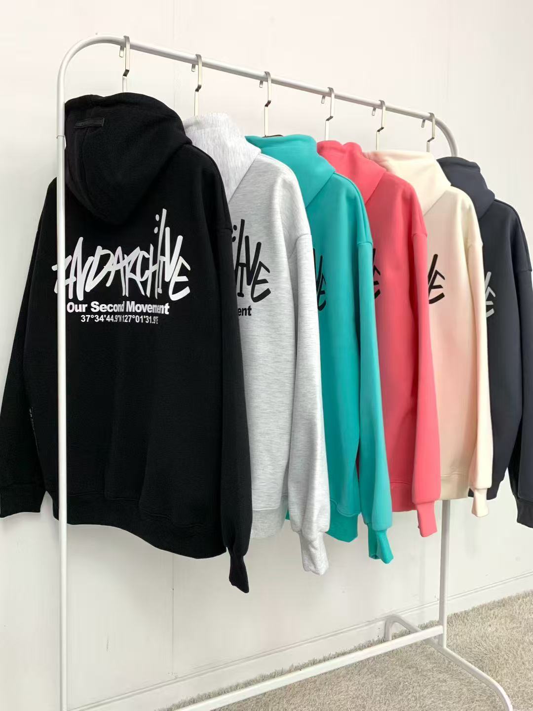 韓國直送🇰🇷 2ND ARCHIVE Signature Logo Hoodie HLY & CHOCCICO