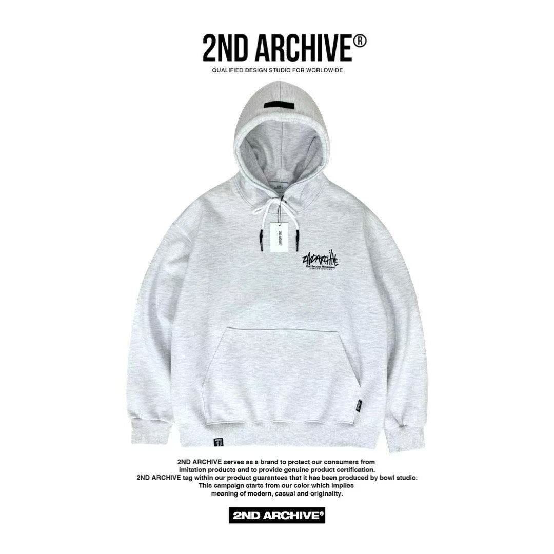韓國直送🇰🇷 2ND ARCHIVE Signature Logo Hoodie - HLY & CHOCCICO