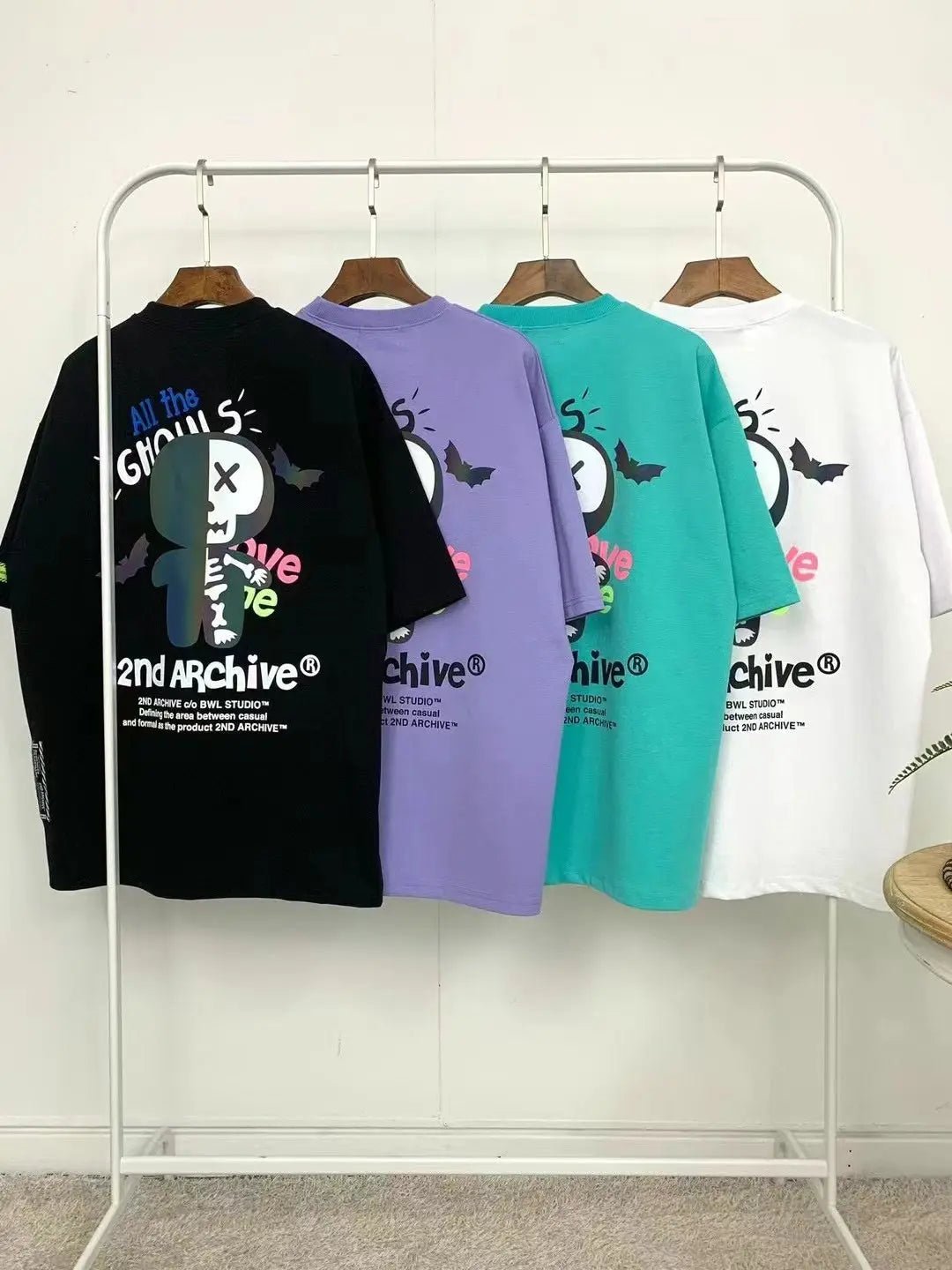 【一口價$311/件】🇰🇷韓國直送🇰🇷 2ND ARCHIVE Skull Bear Scotch T-shirt -4 Color - HLY & CHOCCICO