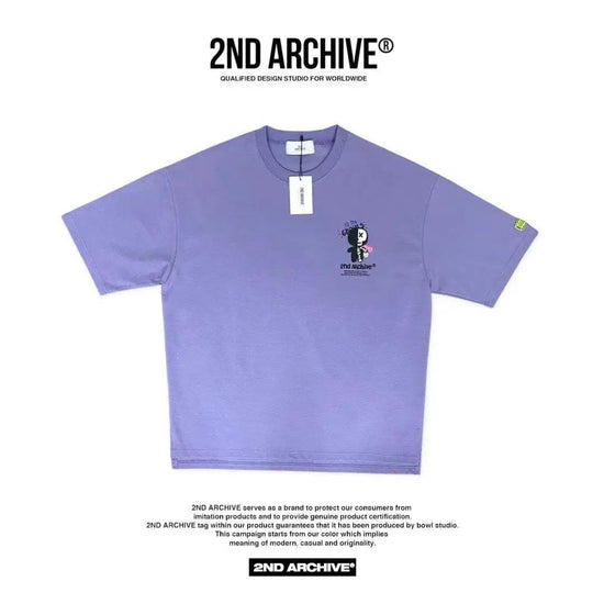 韓國直送🇰🇷 2ND ARCHIVE Skull Bear Scotch T-shirt -4 Color