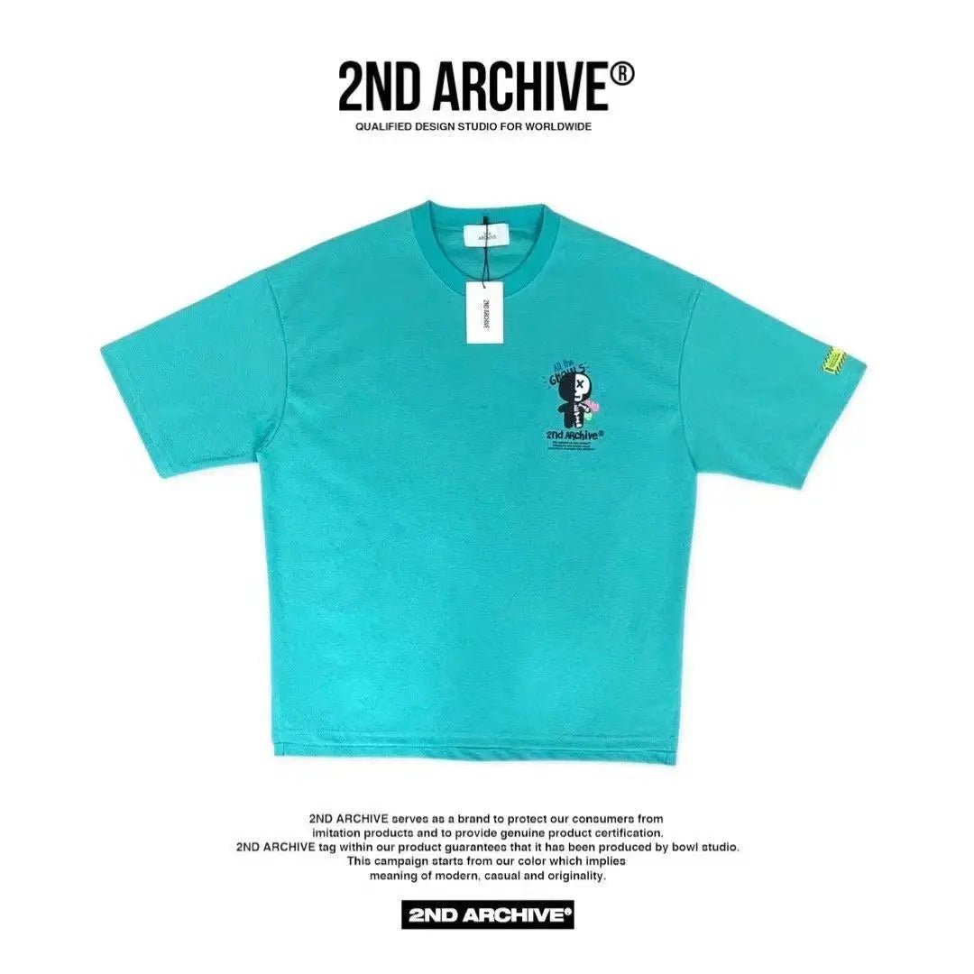 【一口價$311/件】🇰🇷韓國直送🇰🇷 2ND ARCHIVE Skull Bear Scotch T-shirt -4 Color - HLY & CHOCCICO