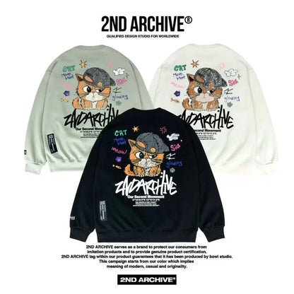 韓國直送 2ND ARCHIVE Smile Ball Cap Sweatshirt - HLY &amp; CHOCCICO