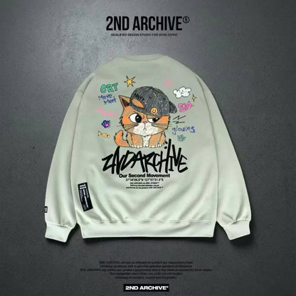 韓國直送 2ND ARCHIVE Smile Ball Cap Sweatshirt - HLY &amp; CHOCCICO