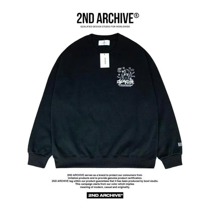韓國直送 2ND ARCHIVE Smile Ball Cap Sweatshirt - HLY &amp; CHOCCICO
