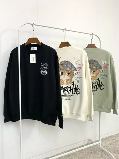 韓國直送 2ND ARCHIVE Smile Ball Cap Sweatshirt - HLY &amp; CHOCCICO
