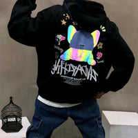 韓國直送🇰🇷 2ND ARCHIVE Sotch Beanie Buldog Hoodie - HLY & CHOCCICO